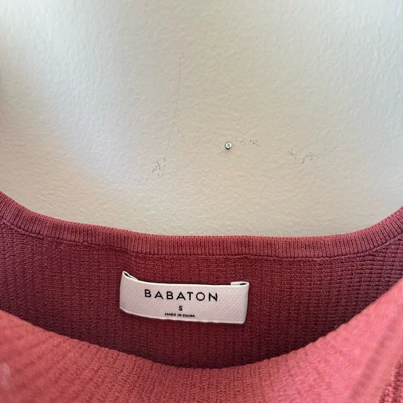 Babaton Ribbed Maroon Tank Top - Picture 2 of 3